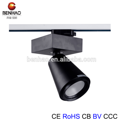 CCC CE ROHS CB aluminum adjustable 4w 7w 12w 15w 18w 20w 25w 30w 35w 40w 50w track rail spot light LED COB track lamp